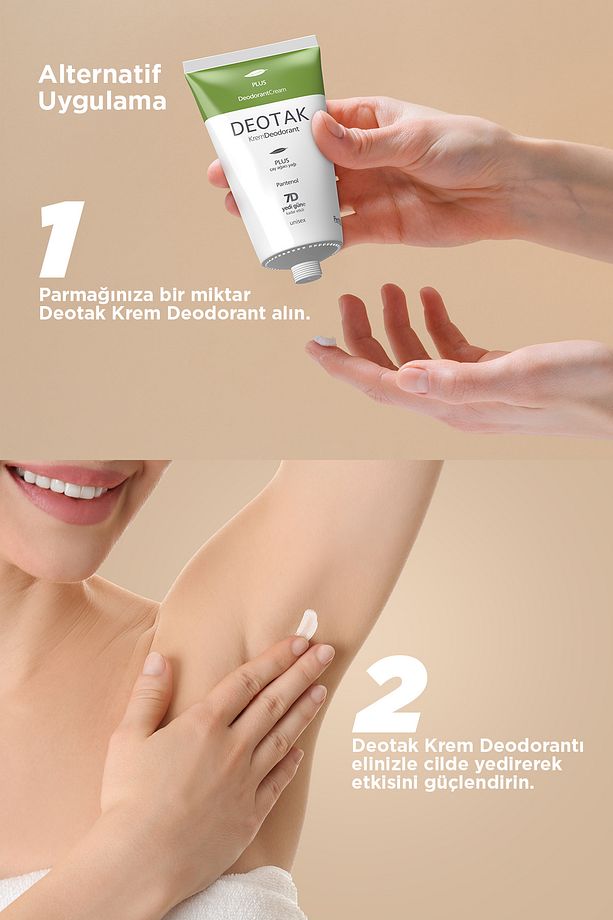 Plus Ekstra Koruma 7 Güne Kadar Etkili Krem Deodorant 35 ml x 2 Adet - 8