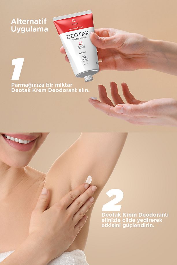 Classic Koruma 7 Güne Kadar Etkili Krem Deodorant 35 ml x 2 Adet - 8