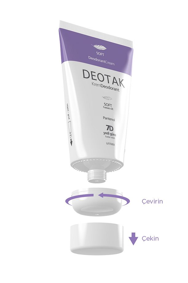 Soft Hassas Koruma 7 Güne Kadar Etkili Krem Deodorant 35 ml x 2 Adet - 6