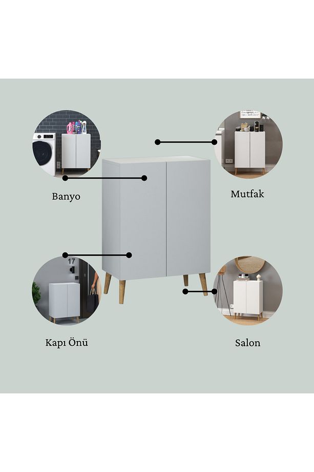 Luce Ayakkabılık Midi - 6