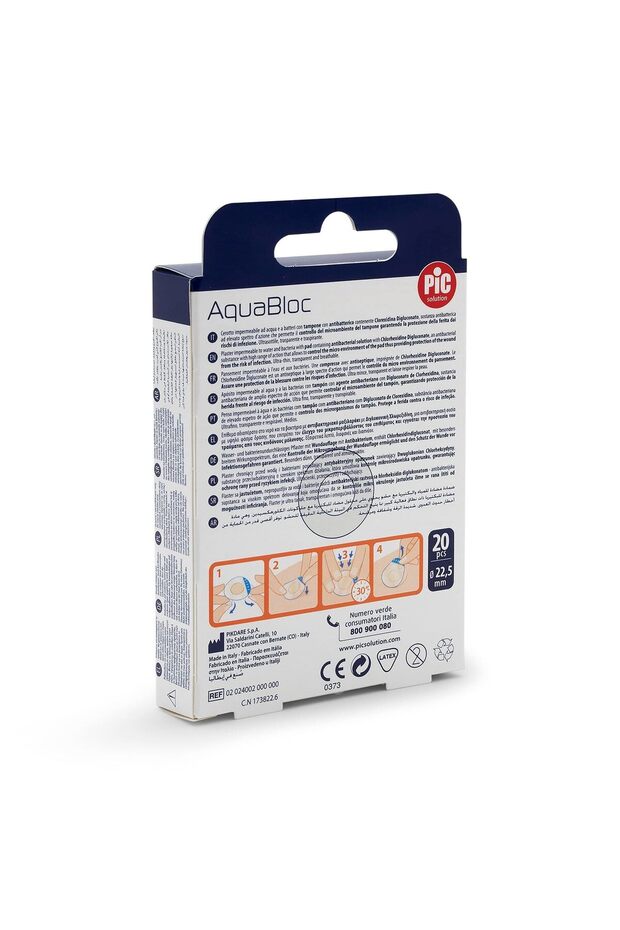 Aquabloc Plaster Water Proof Rounded - 20 Pcs - 2
