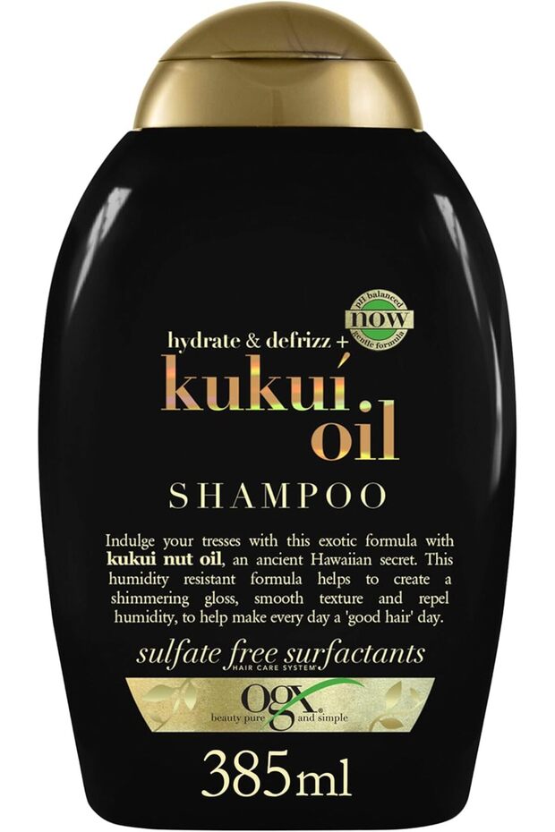 Ogx Shampoo Hydrate & Defriz + Kukui Oil 385Ml Ogx Shampoo And Moisturizer And Yellow Cocozie