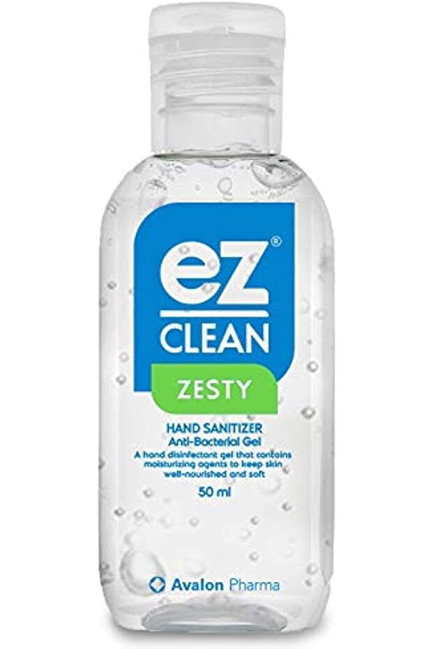 Ez Clean Zesty Hand Sanitizer 50Ml