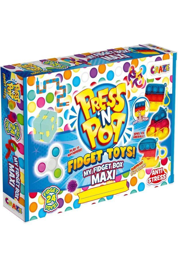 Press'n Pop My Fidget Box Maxi Toy - 1