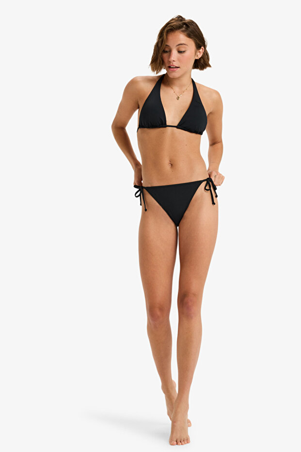 ANTHRAZIT Damen-/Mädchen-Bikinihose - 1