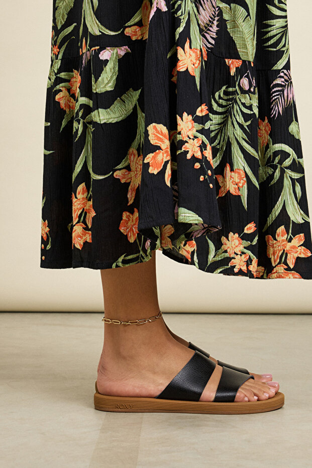 Černé pantofle - model Arjl 101111 - 5