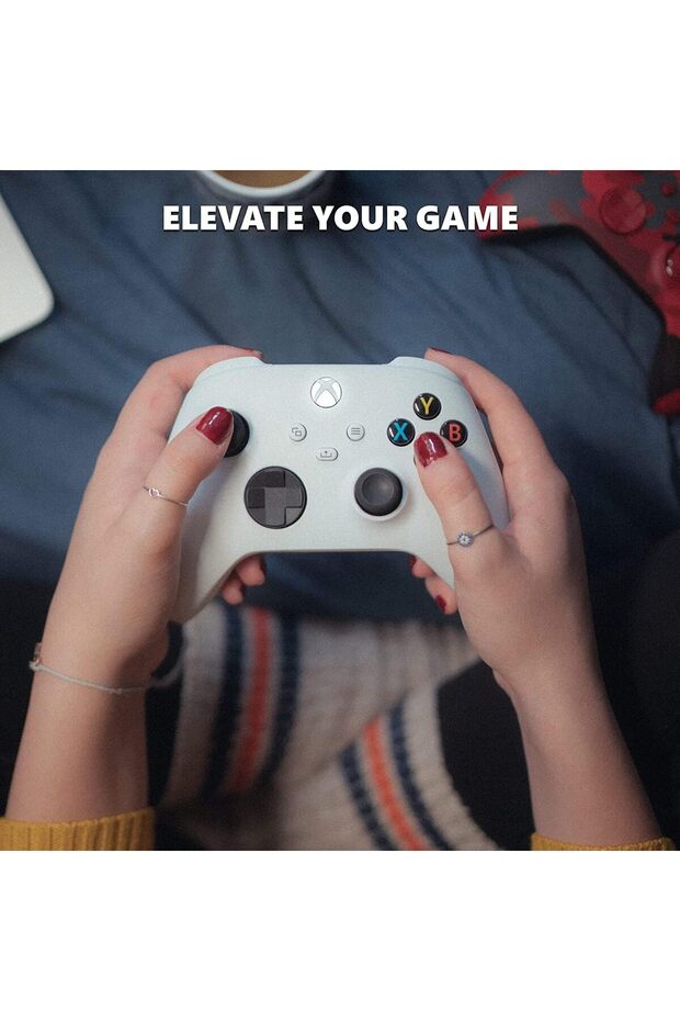 جهاز تحكم عن بعد من مايكروسوفت لجهاز إكس بوكس QAS-00001، روبوت (أبيض) - 7