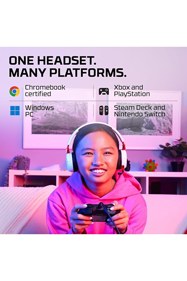 سماعة Cloud Mini Wireless WHT HS - 7