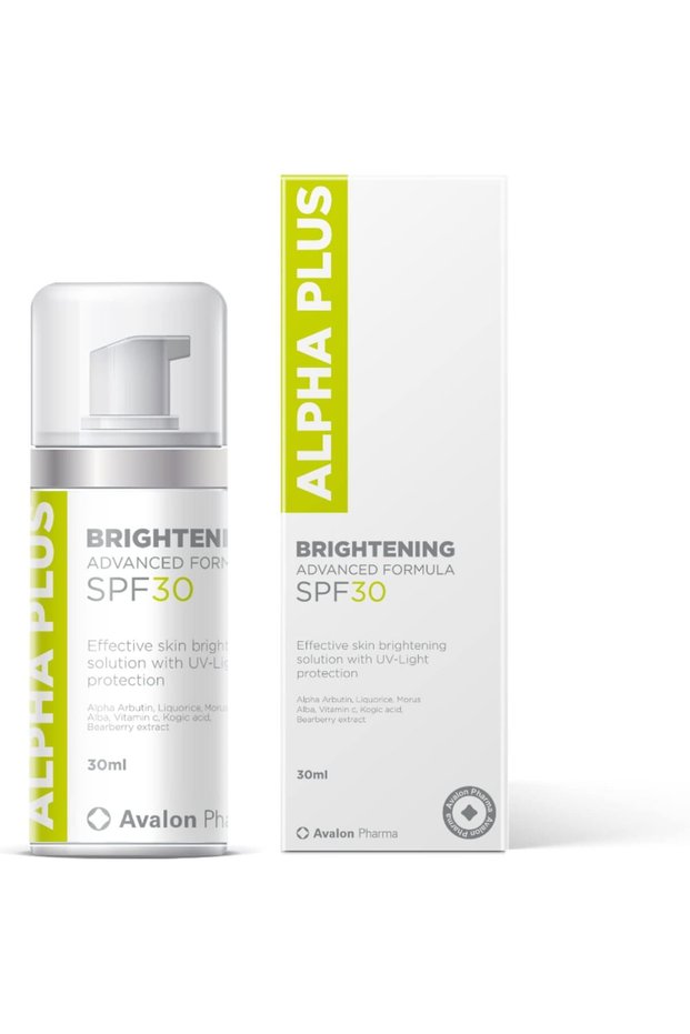 Alpha Plus SPF30 Brightening Advanced Formula Cream 30 ml, White