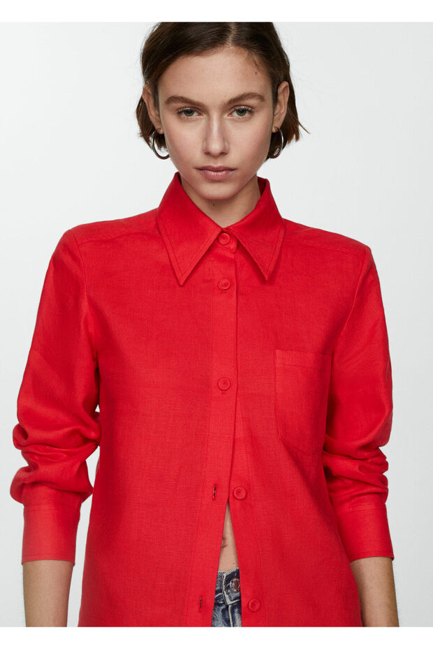 Mercan Kadın Gömlek 67997141 - 3