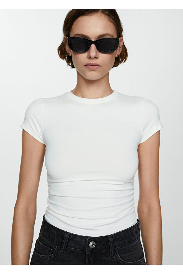 Siyah Denim Kadın Şort & Bermuda 77240573 - 5