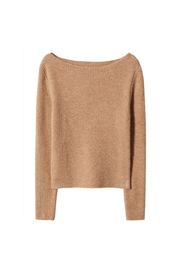 Kadın Koyu Camel Kazak 47121315 - 2