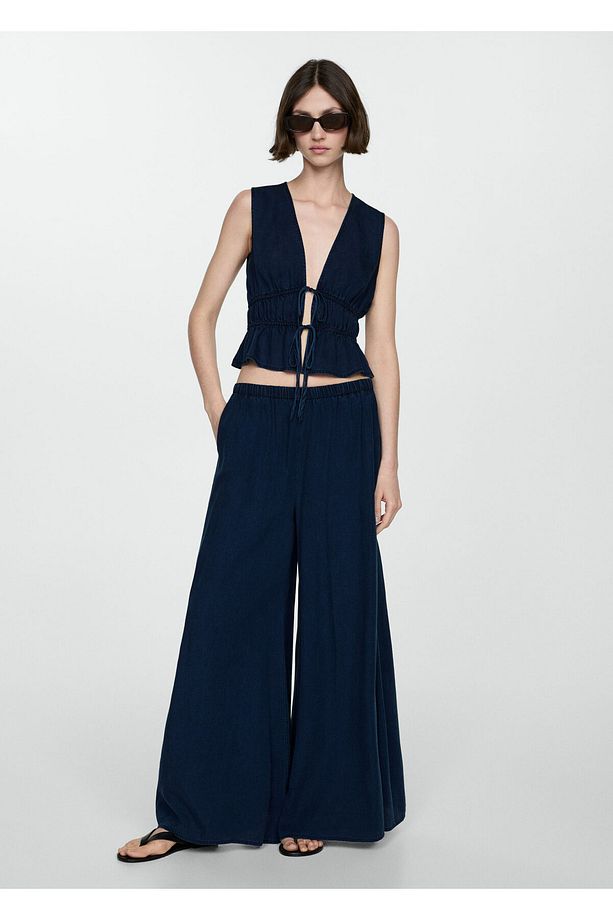 Koyu Denim Kadın  Pantolon 67039036 - 7