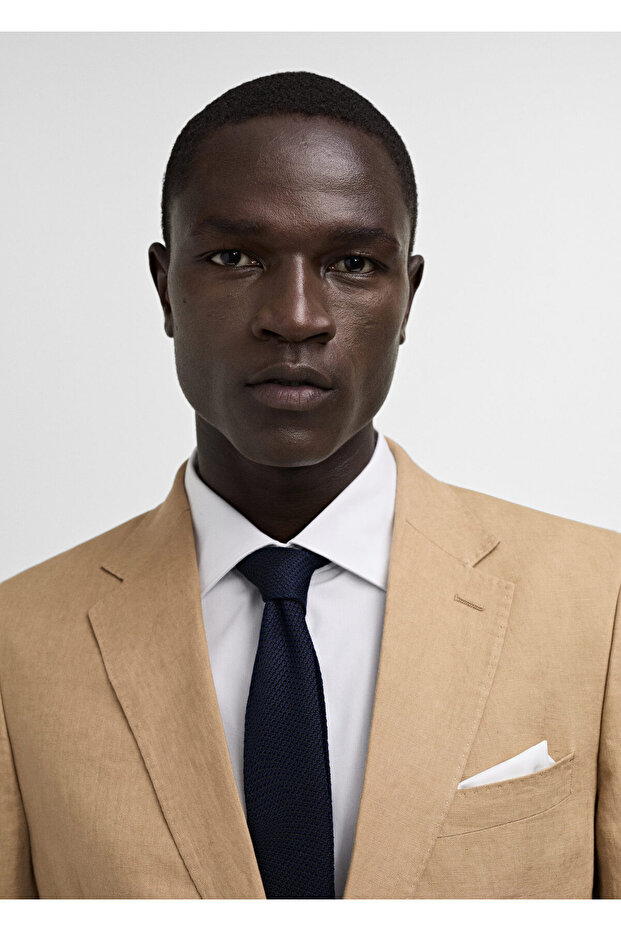 Koyu Camel Erkek Blazer Ceket 77110587 - 4