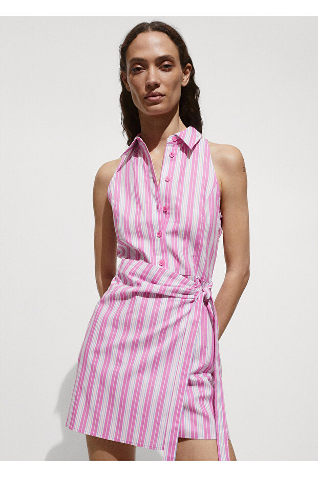 Pembe Kadın  Elbise 77910363 - 8