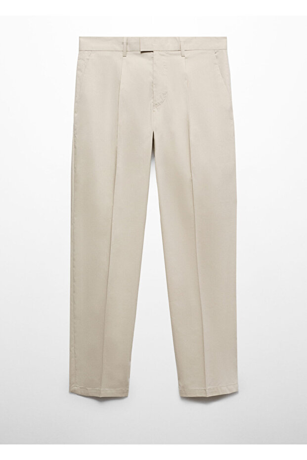 Erkek Bej Pantolon 77110571 - 1