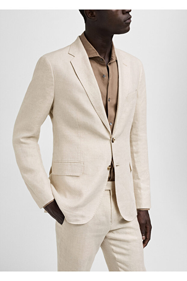 BEIGE Erkek  Blazer Ceket 77110585 - 5