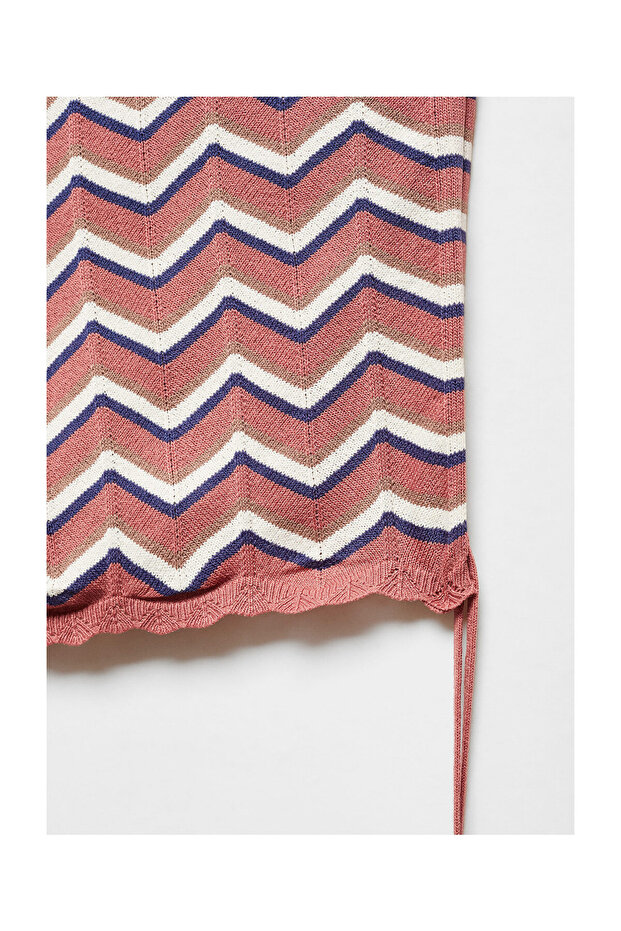 Asymmetric knit sweater - 4