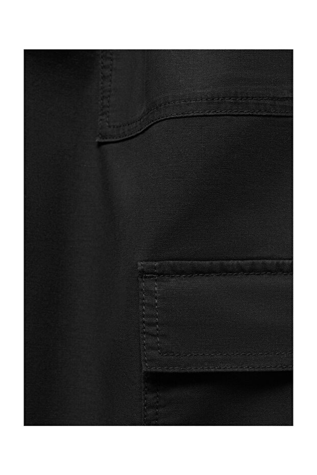 Flowy cargo trousers - 4