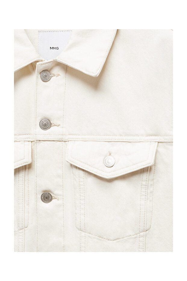 Džínová bunda s kapsami - 7