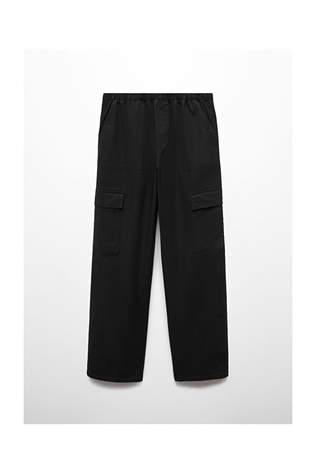 Flowy cargo trousers - 1