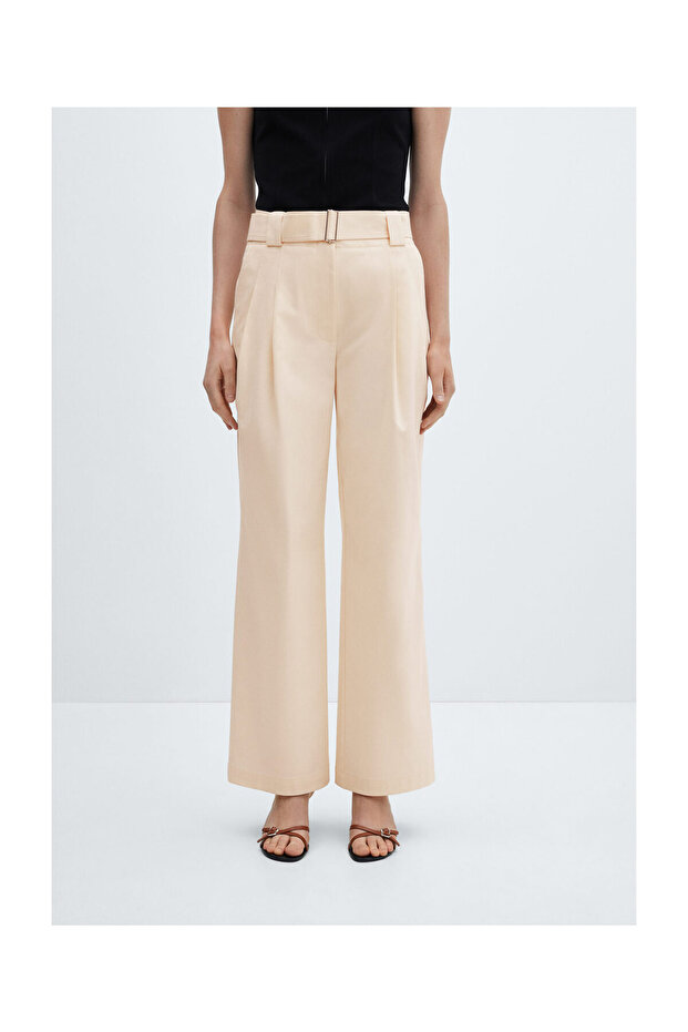 Trousers with belt loops - 8