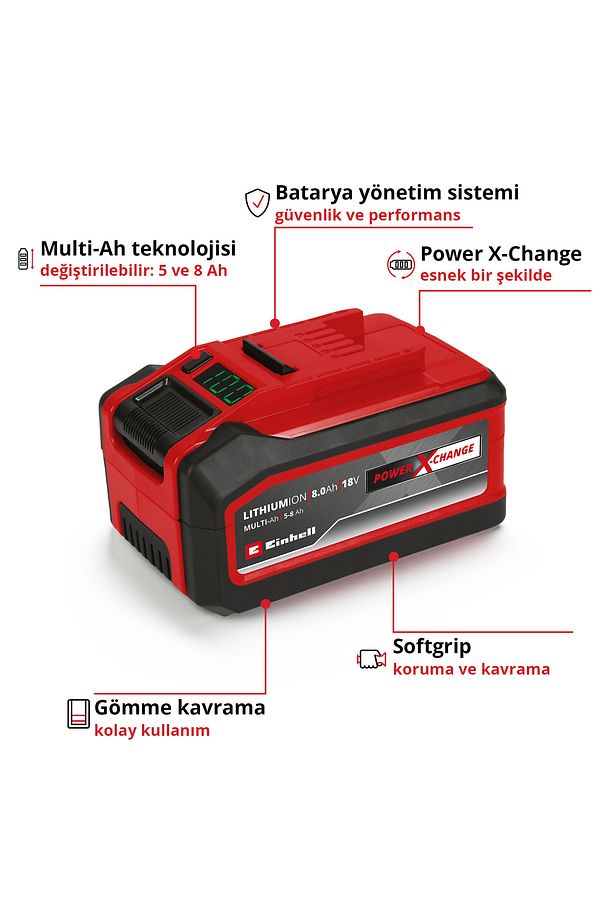 18V 5-8 Ah Multi-Ah PXC Plus, Akü - 2
