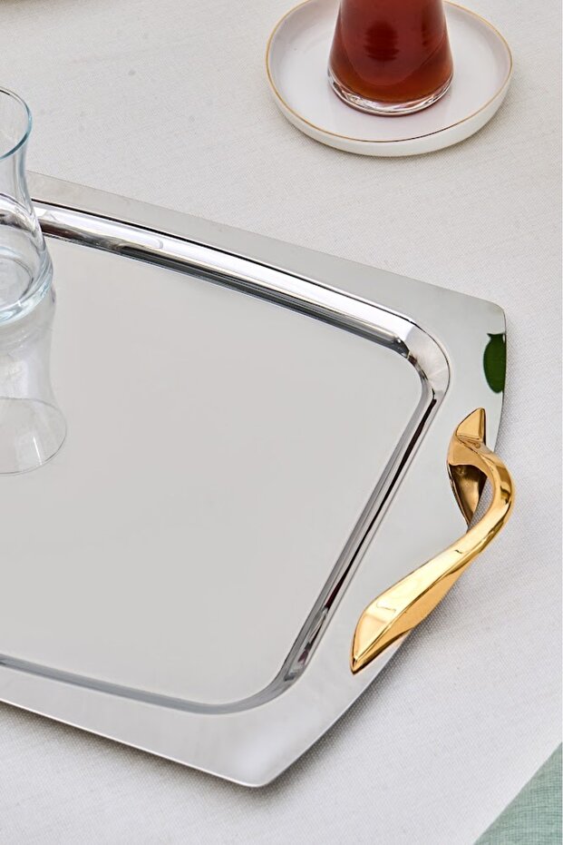 Plata Rectangular Steel Tray 40 cm - 3