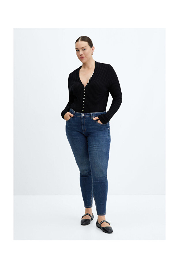 Skinny push-up jeans - 8