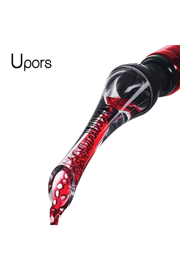 UPORS Wine Aerator Pourer Premium Aerating Pourer Red Wine Decanter Cap Spout Stopper Bottle Mout...