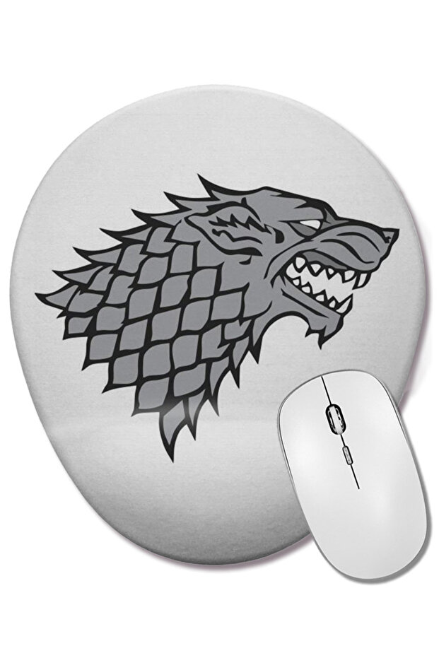 Casa Starck Game of Thrones Oval Mouse Pad with Wrist Support - 1