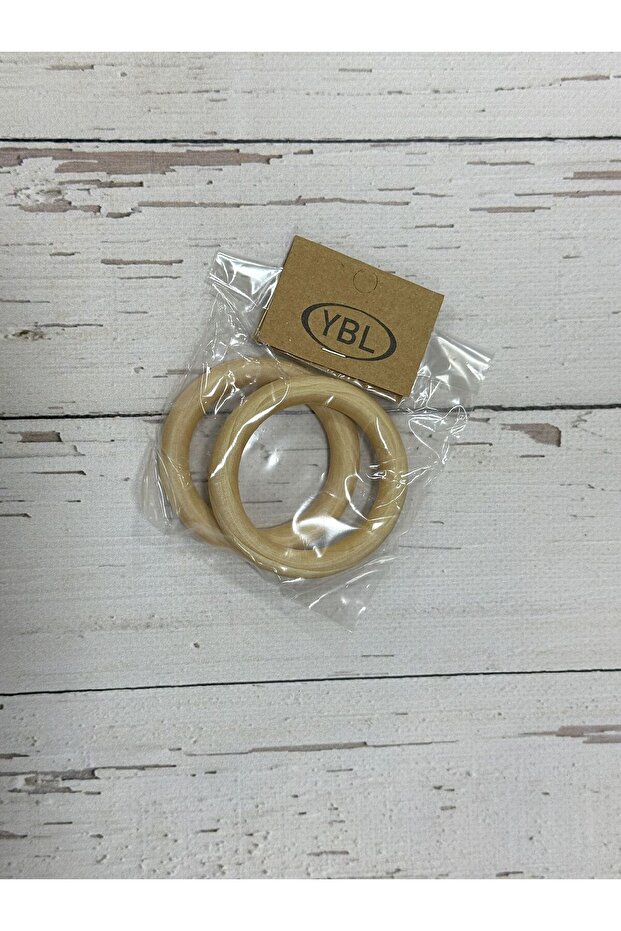 Amigurumi Wooden Ring 7cm (4 Pieces)