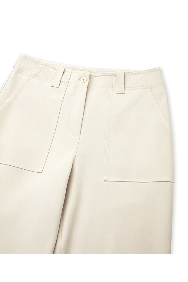 Geniş cepli pantolon - 4