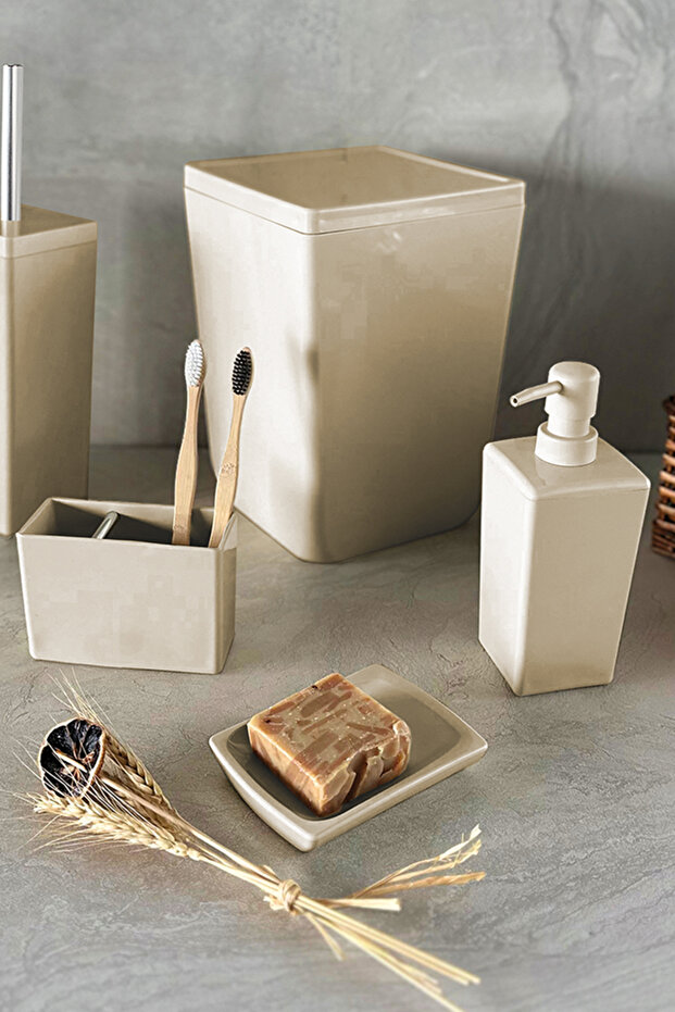 Biga Banyo Seti - Bej - 5