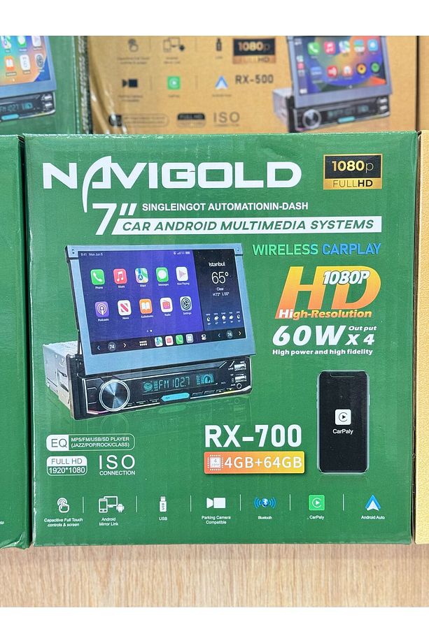 RX-700 ANDROİD CARPLAY INDASH TEYP MULTİMEDİA 4-64 + KAMERA - 1