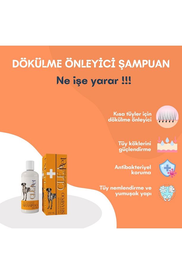 KISA TÜYLÜLER İÇİN DÖKÜLME ÖNLEYİCİ ŞAMPUAN - 2