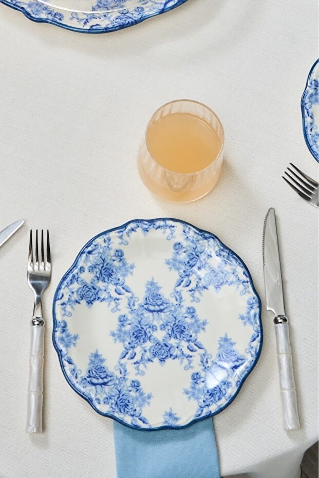 Mireya 8 Parça Pasta / Tatlı Seti 33 Cm - 5