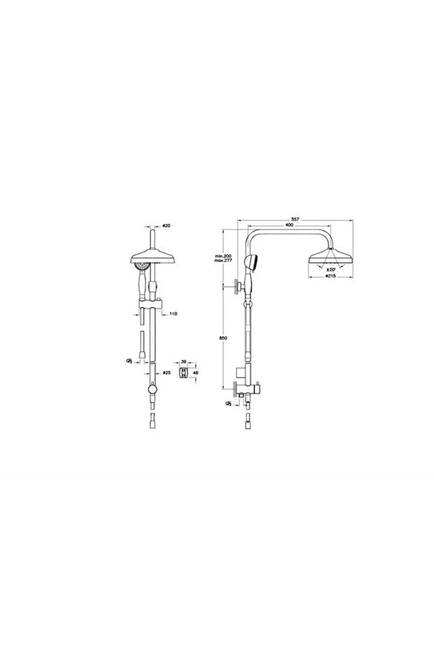Artema Elegance A45657 Duş Kolonu - 2