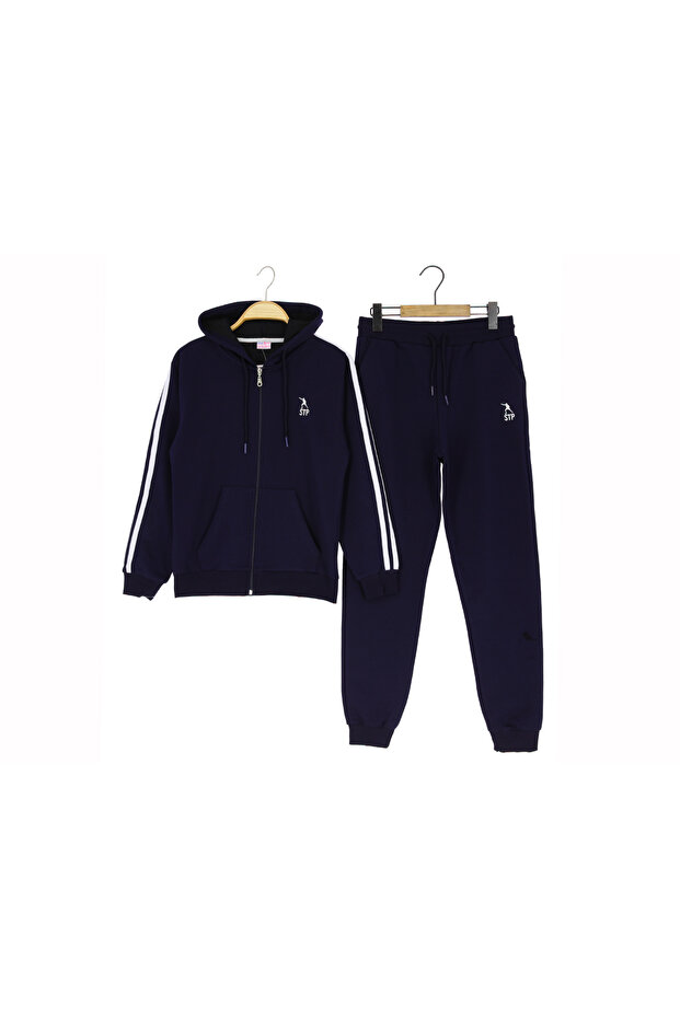 Girl's Tracksuit Suit Hooded