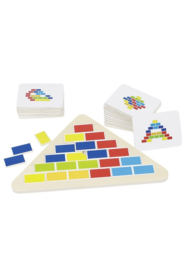 Puzzle Triunghiular Cu Segmente - 3