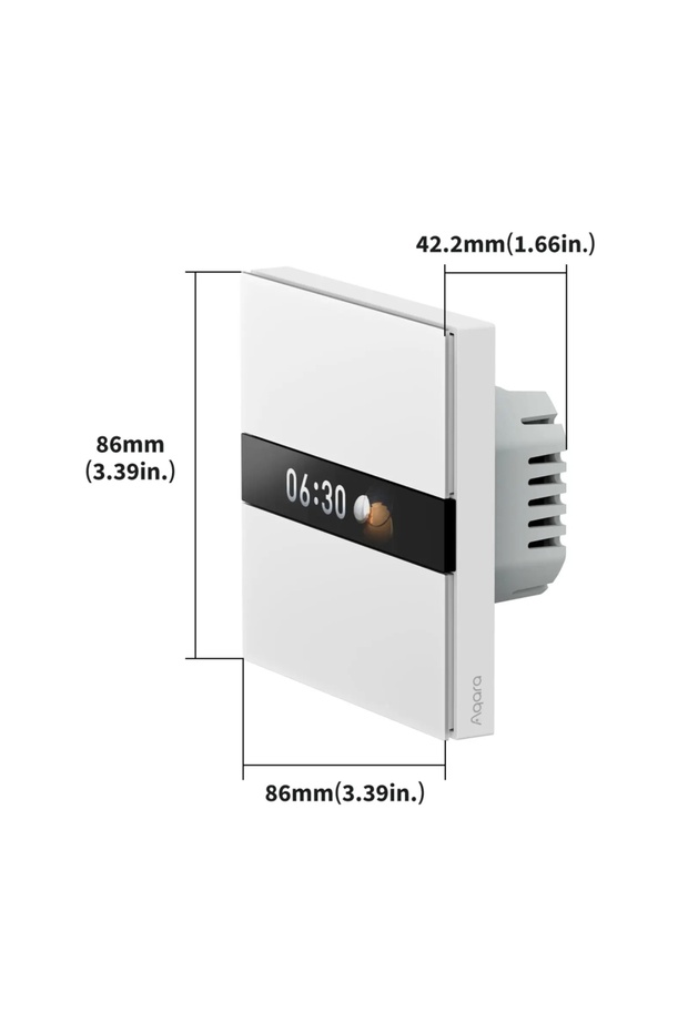 Ekranlı Kontrol Anahtarı V1 WS-K02D (Apple Home Destekli) - 5