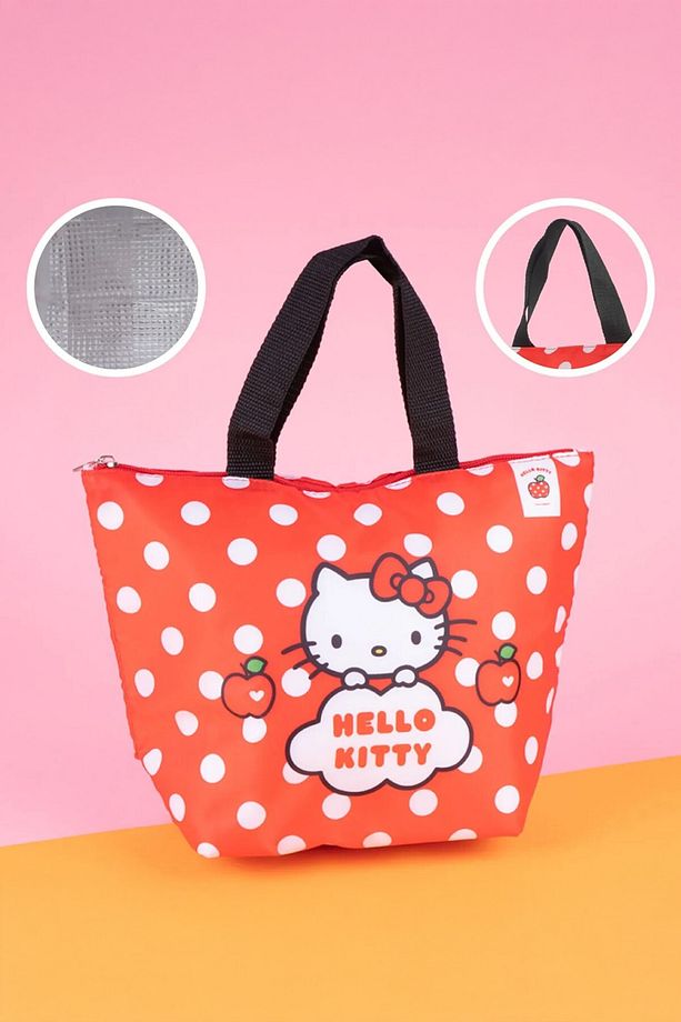 Hello Kitty Lisanslı Elma Koleksiyonu Yiyecek Çantası - 3