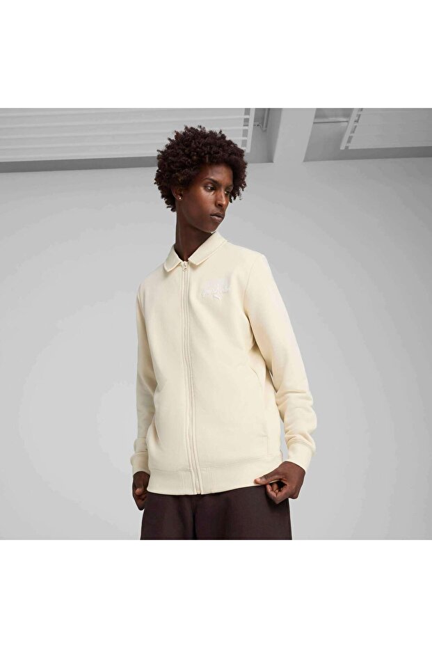 CLASS Track Jacket Bej Erkek Ceket - 1