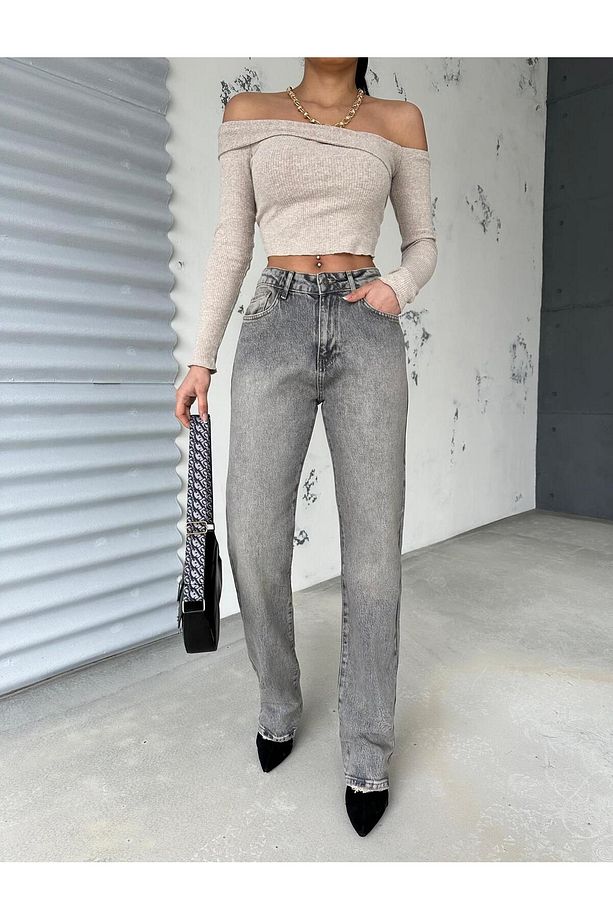 STRAIGHT BORU PAÇA GREY JEAN - 5