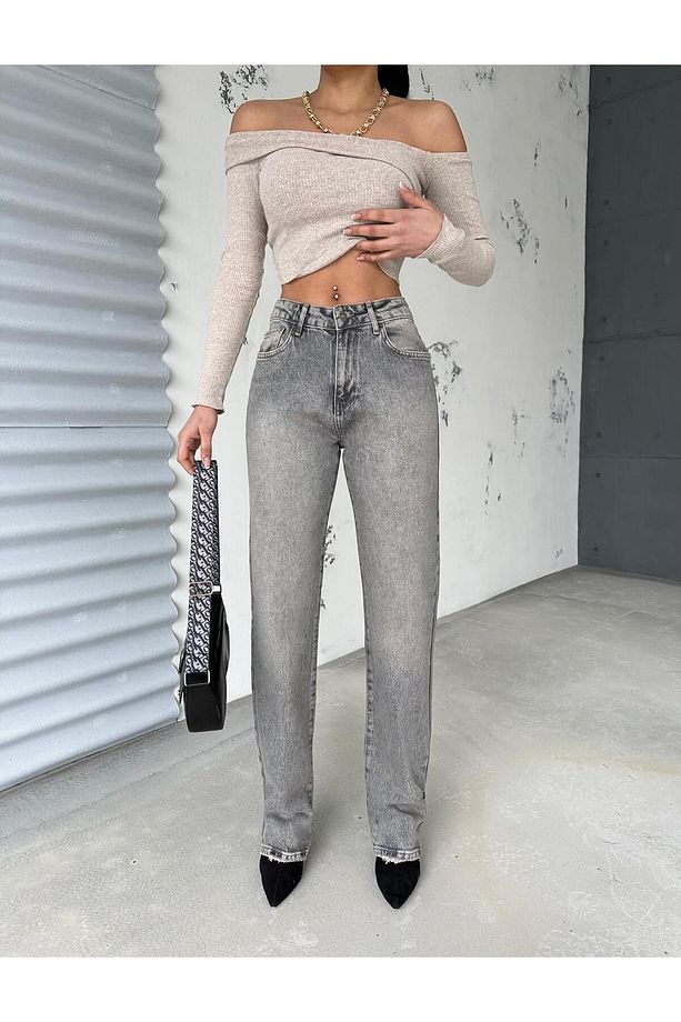 STRAIGHT BORU PAÇA GREY JEAN - 4