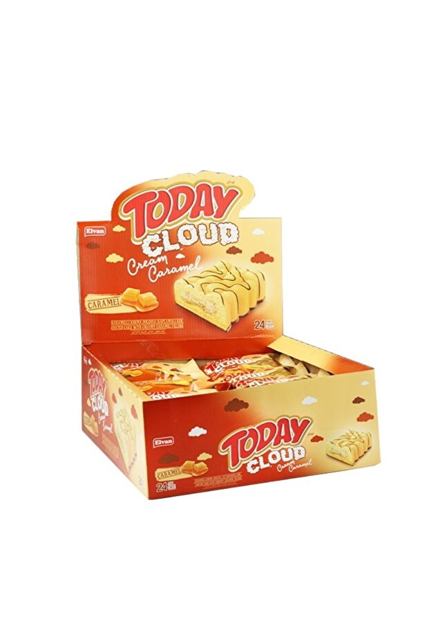 Today Cloud Cake Karamelli 40gr. 24 Adet (1 KUTU) - 4