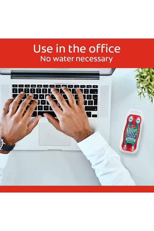 فرشاة صغيرة بنكهة النعناع من Wisp Max Fresh، عدد 24 فرشاة - 4