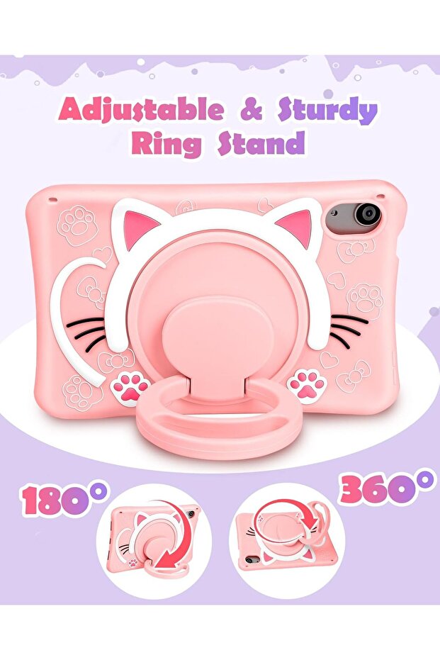 Apple Ipad Air 2 9.7" Case Elegance with Stand and Character for Kids A1566 A1567 - 4