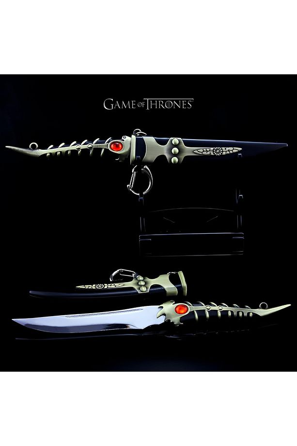 Game of Thrones Littlefinger’ın Valyria Çeliği Hançeri 18cm | Koleksiyonluk ve Dekoratif Eser - 6