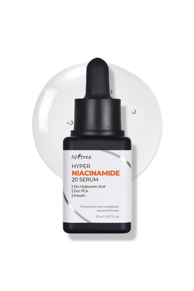 ISNTREE Hyper Niacinamide 20 Serum 20ml | 10x Hyaluronic Acid | Minimize Pores | Evens Skin Tone